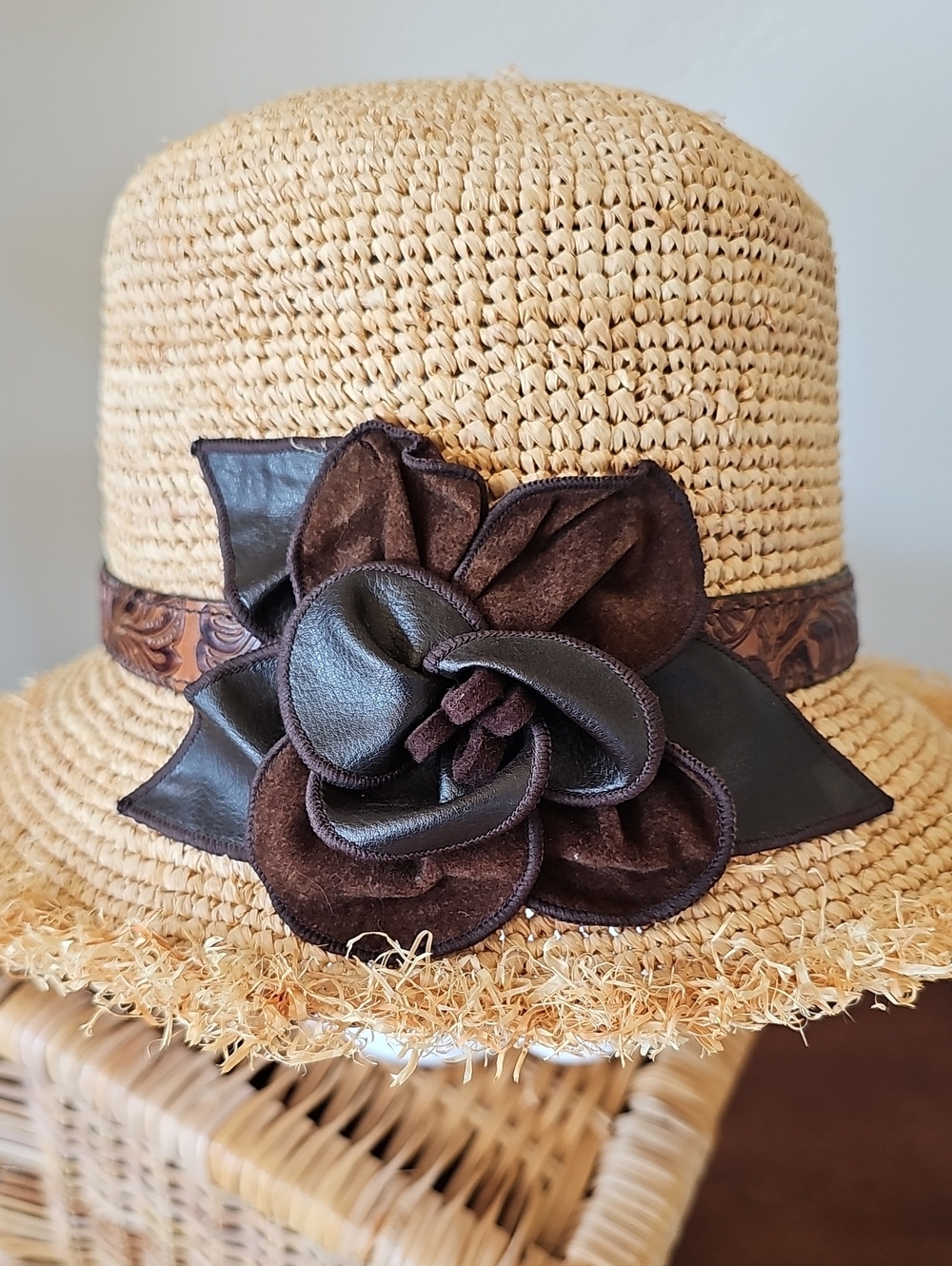 Toucan Collection Raffia Hat - Picture 2 of 13